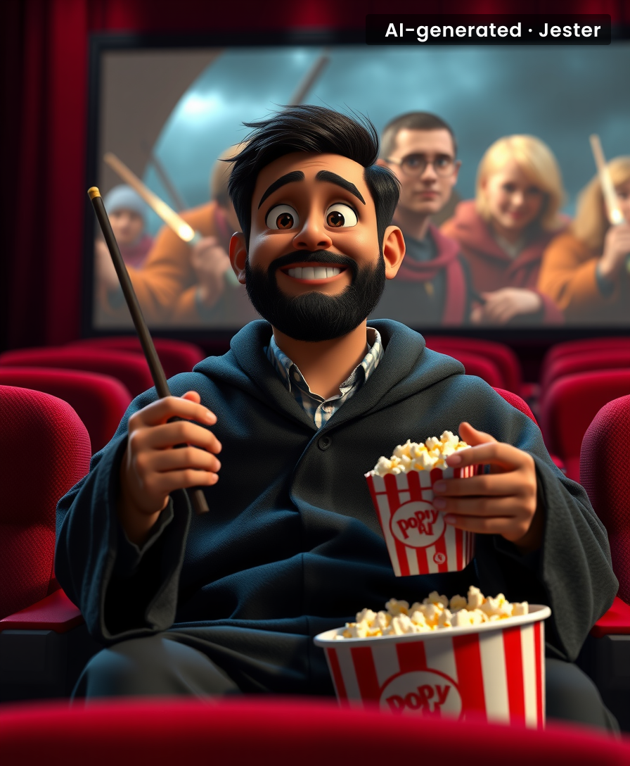 The only thing more magical than the Sorcerer's Stone is watching adults pretend they're still 11.