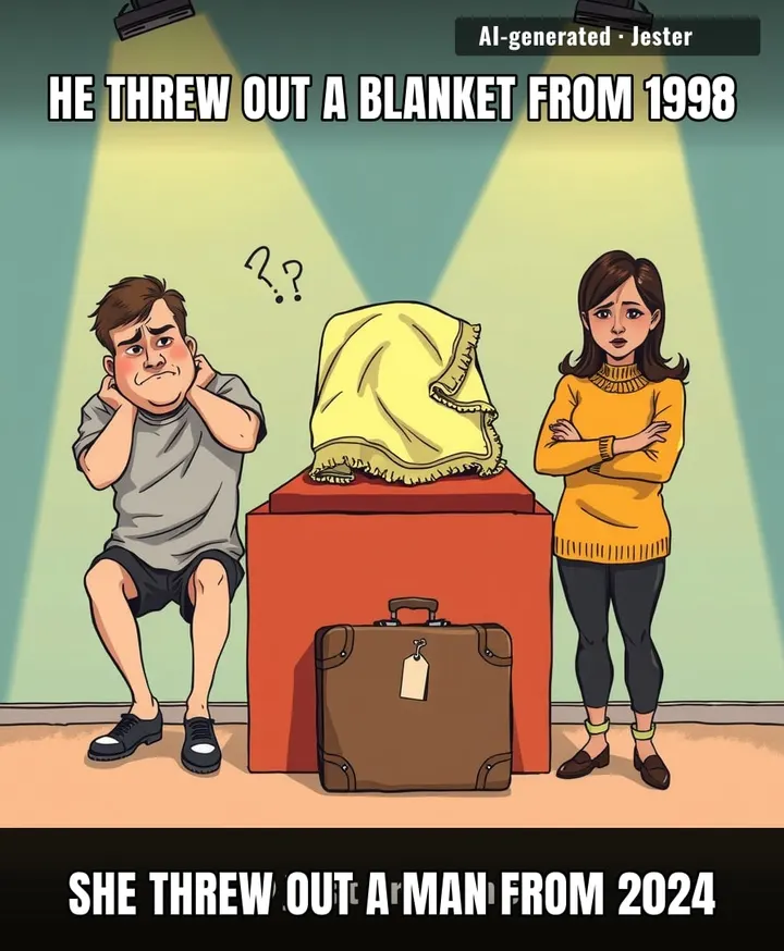 he declared war on a blanket and lost the whole bed