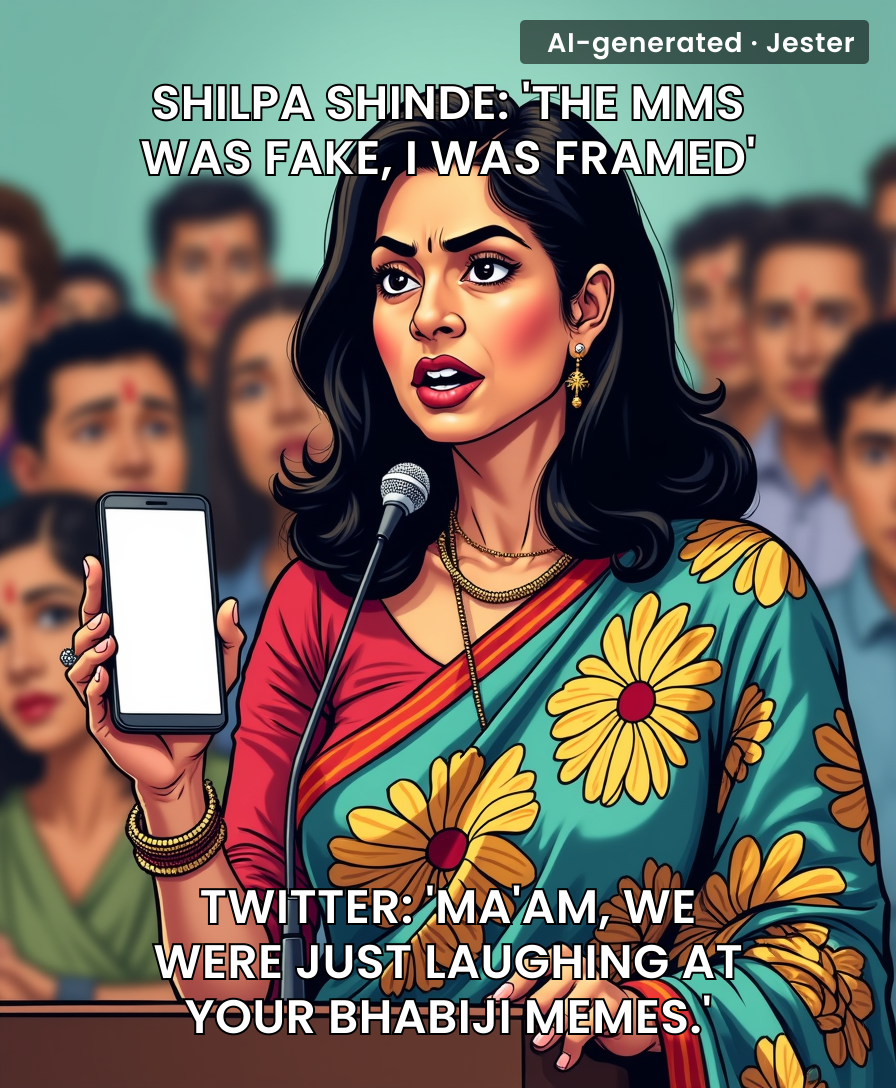 The most surprising part of Shilpa Shinde's fake MMS statement is that anyone still remembered it.