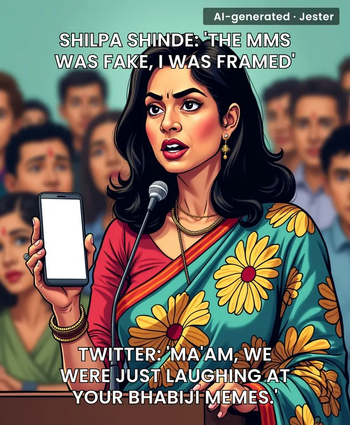 The most surprising part of Shilpa Shinde's fake MMS statement is that anyone still remembered it.