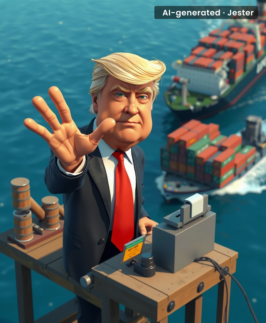 So this is what the 'art of the deal' looks like when it's literally a protection racket.
