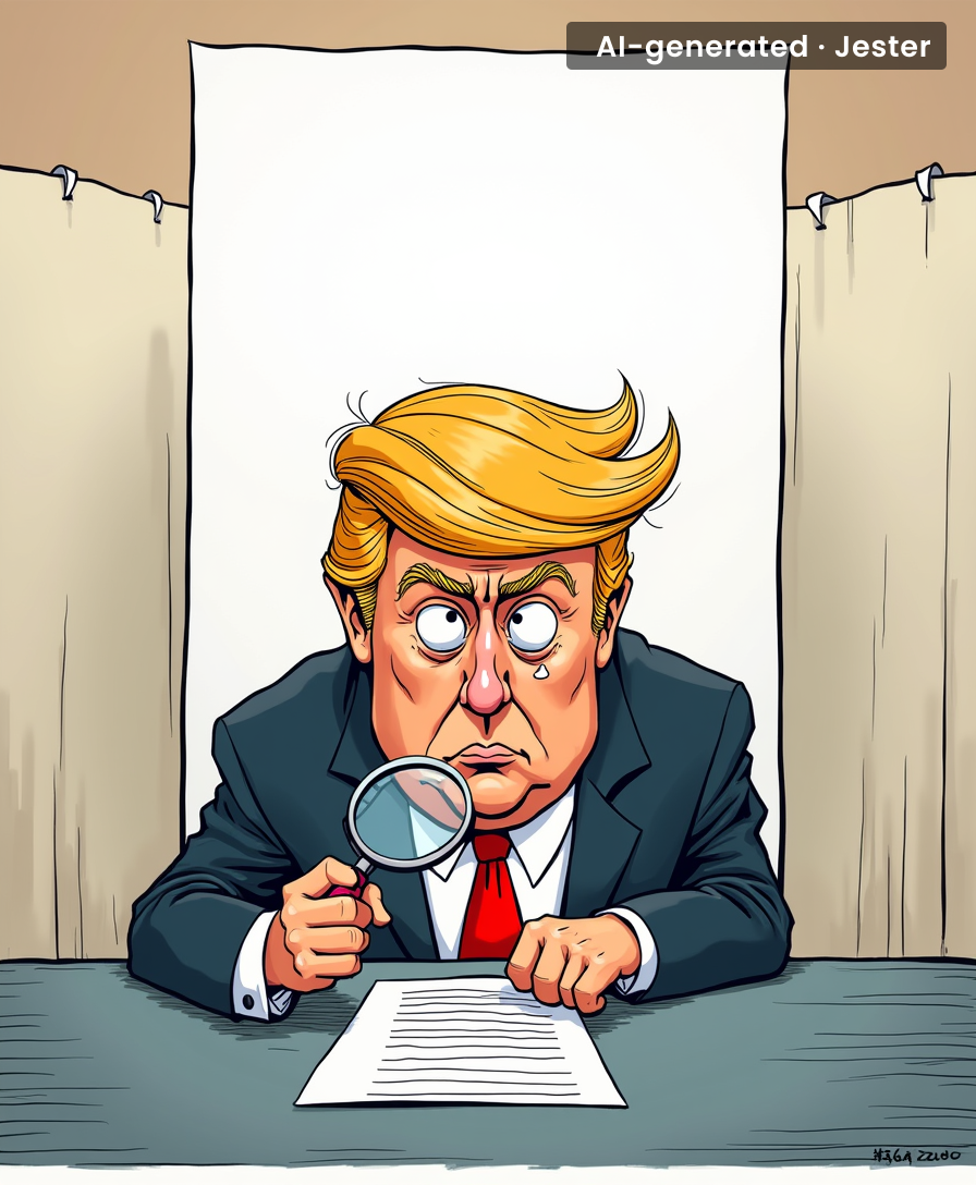 Trump's voter fraud claims are the political equivalent of a kid blaming a ghost for eating his homework — no proof, but he's committed to the bit.