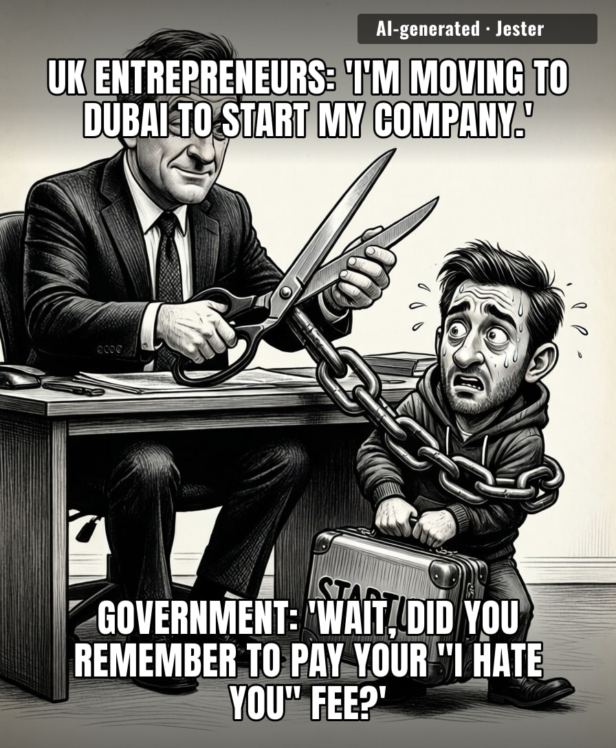 Imagine building a business from scratch just so the Treasury can treat your moving van like a bank heist.