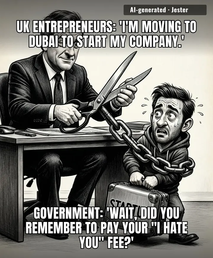 Imagine building a business from scratch just so the Treasury can treat your moving van like a bank heist.