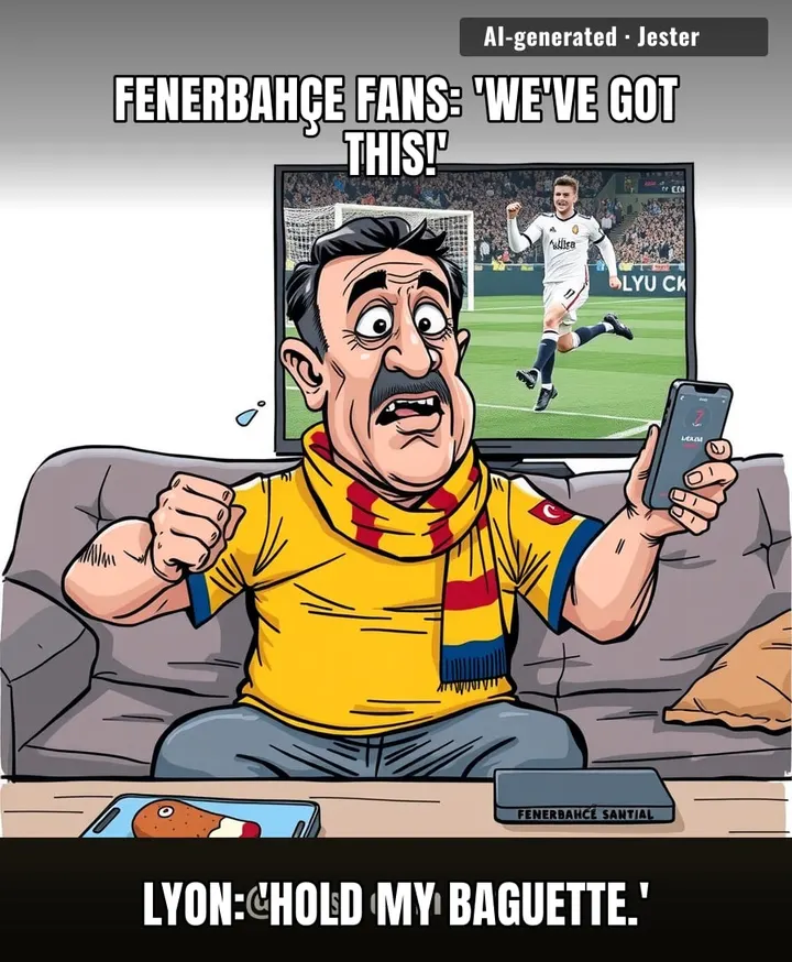 Fenerbahçe's defense opened up faster than a kebab shop on a Sunday.