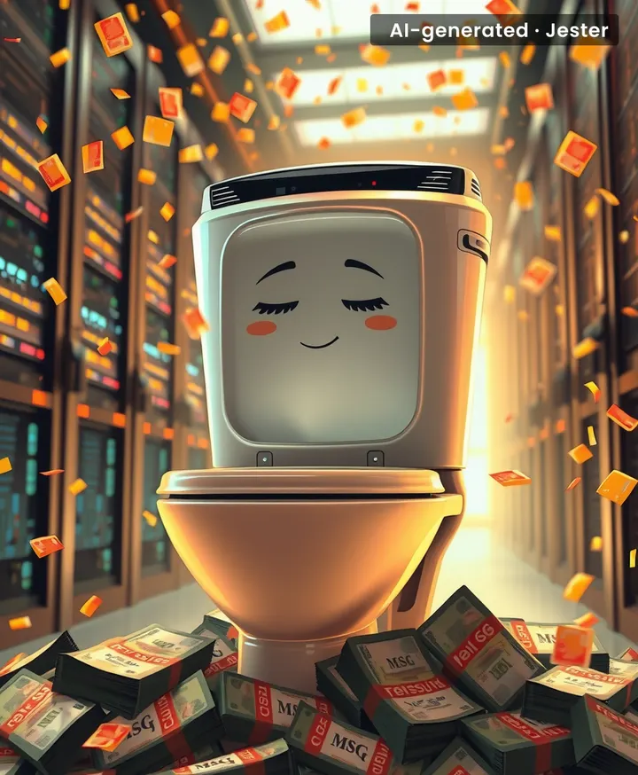 The AI boom has officially made Japanese toilets the biggest winners of 2025 — the seat warmer was bound to pay off eventually.