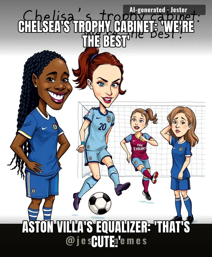 Chelsea spent £300m on a squad and still couldn't outscore a team whose away kit looks like a pub carpet.