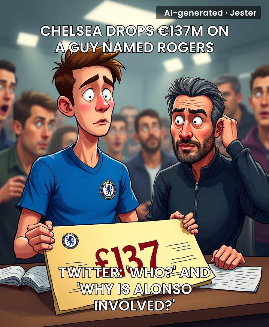Chelsea's transfer strategy: spend like it's Monopoly money, sign players nobody's heard of, and still blame the manager.
