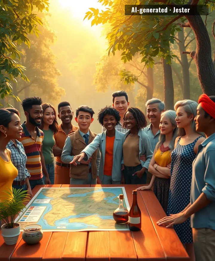 Nothing says optimism like 15 nations voluntarily letting a biodiversity plan slow their GDP growth — and smiling about it.