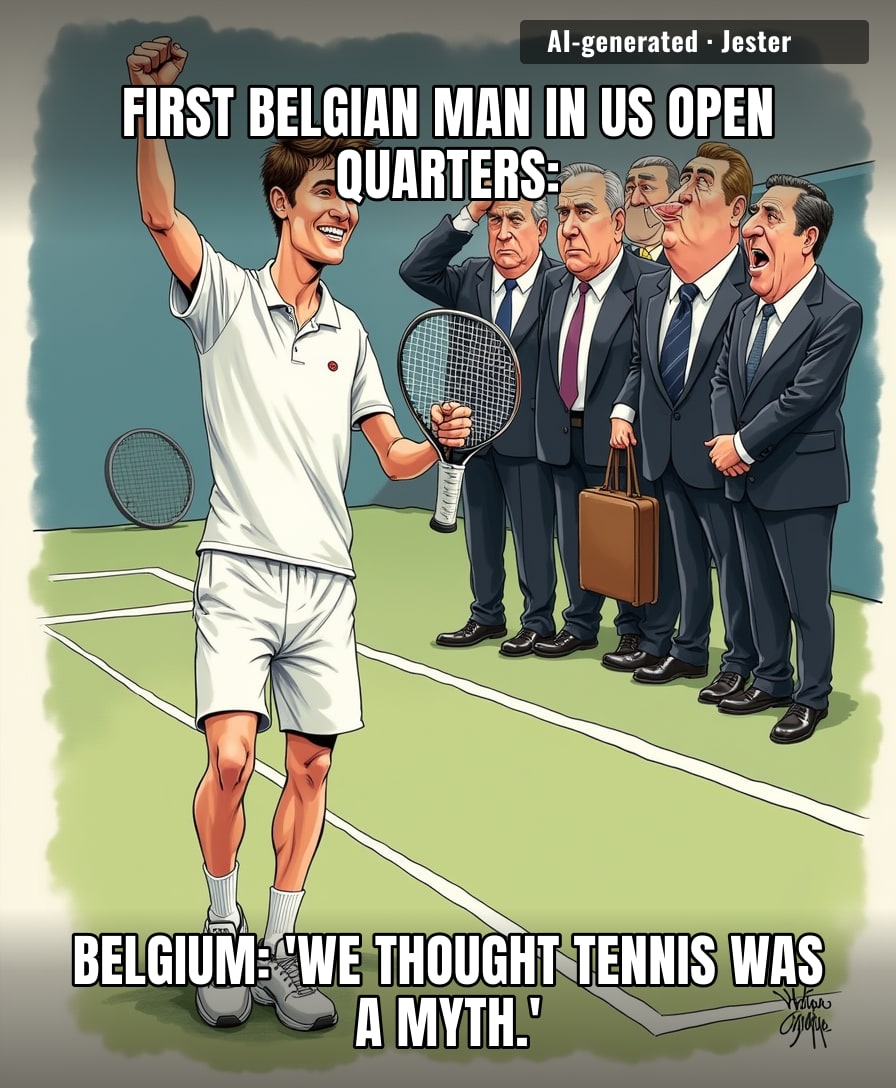 Alexander Blockx just made history — and Belgium's celebrating like it's a new beer recipe.