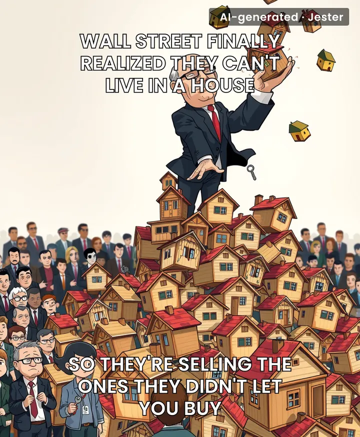 When the hedge fund realizes being a slumlord requires actually fixing the leaky roof, they just decide to be an 'ex-landlord' instead.