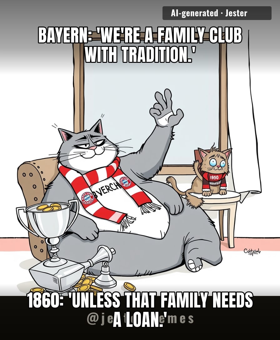 Asking Bayern for help is like asking a cat to share its tuna – you'll get a hiss and a scratch.