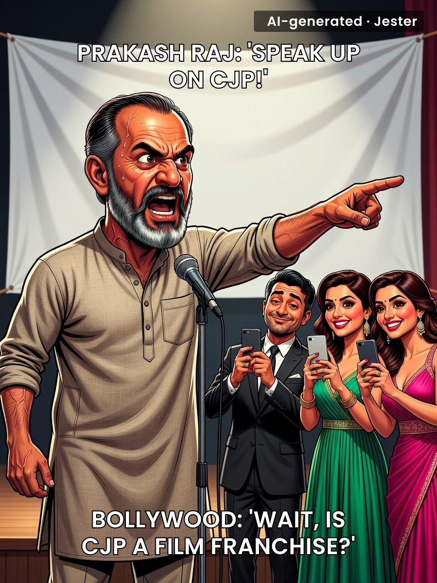 Bollywood's refusal to comment on CJP is the most authentic acting they've done all decade.