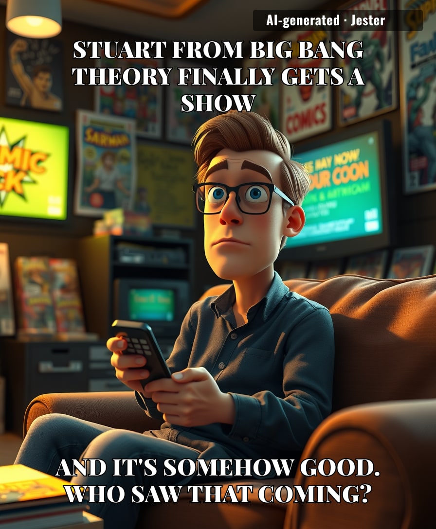 The universe's most depressing comic book store owner got a spin-off better than every other attempt — proof that hitting rock bottom is a brand strategy.