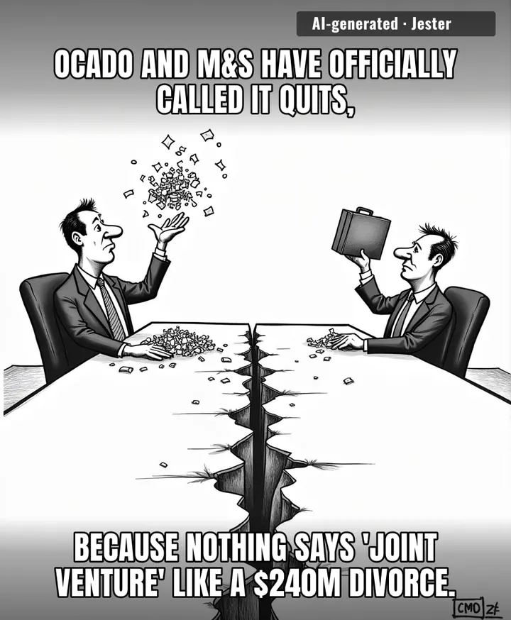 The only thing more toxic than that partnership is the grocery bill we all paid for it.