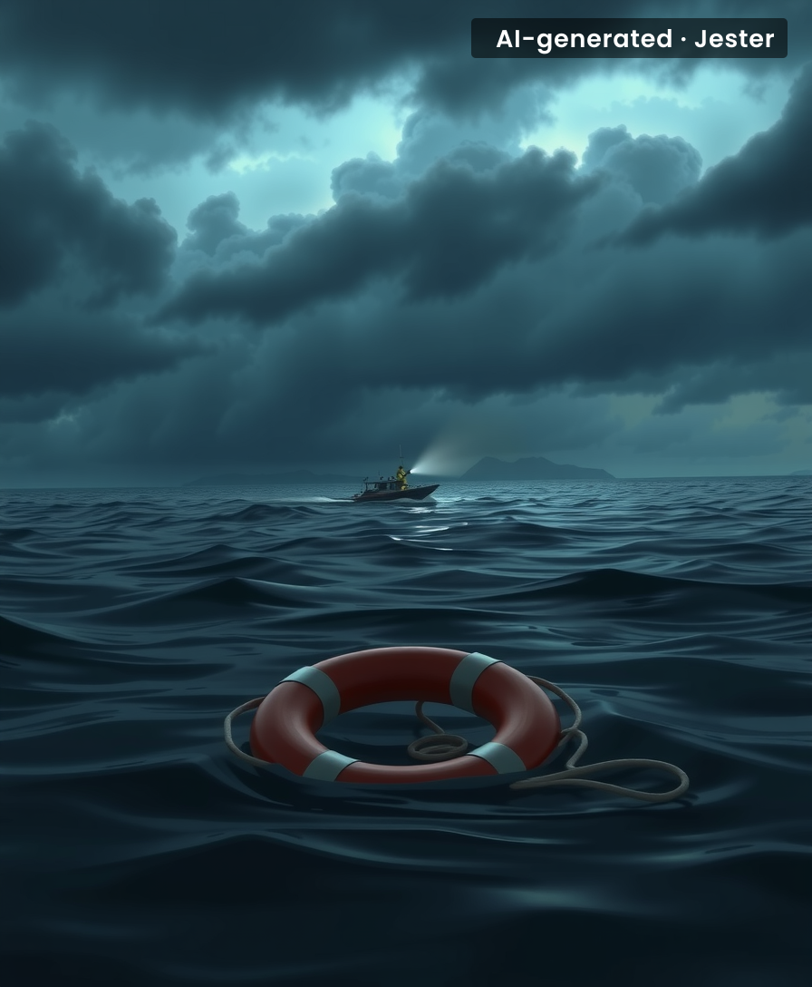 A tragic reminder of the sea's unforgiving nature.