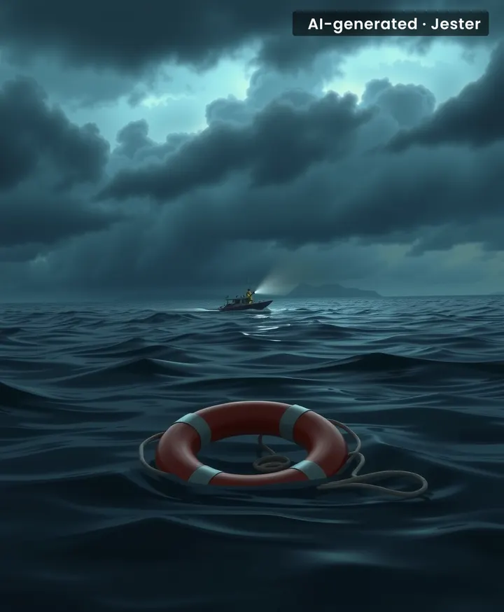 A tragic reminder of the sea's unforgiving nature.