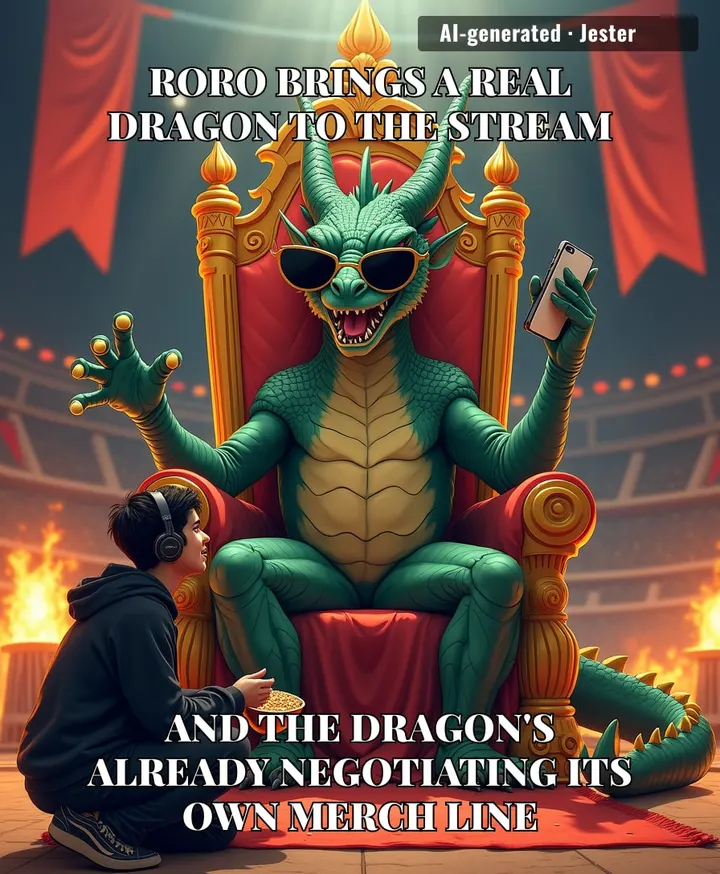 The dragon now has more brand deals than half the influencers on Twitter.