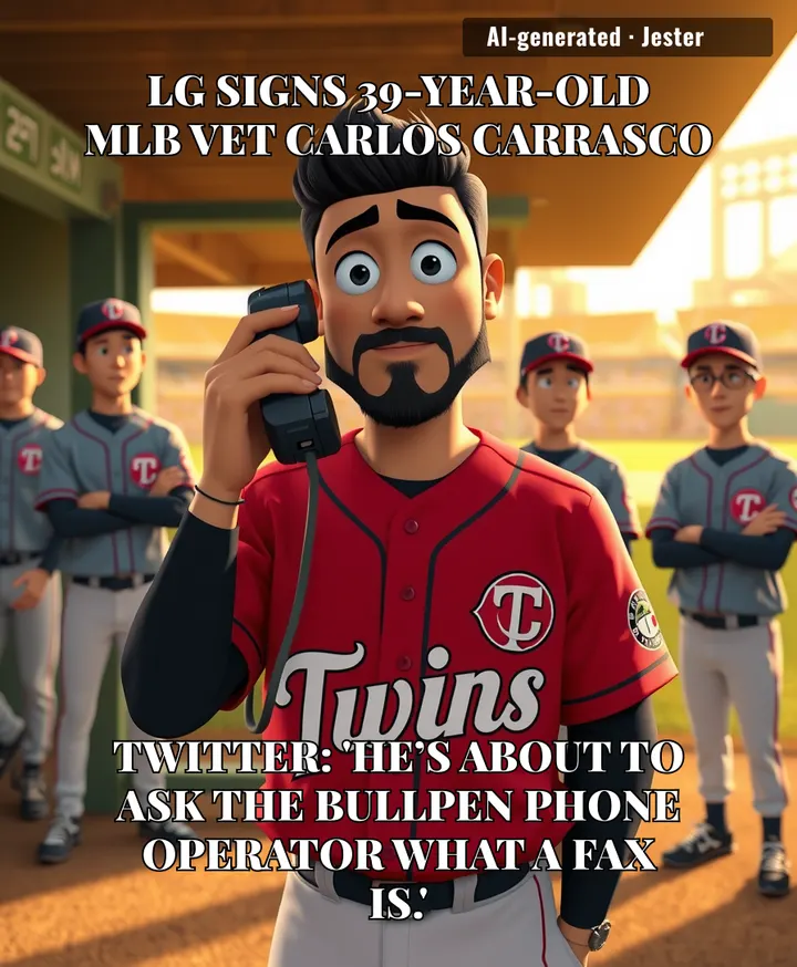 Carlos Carrasco's first day at LG: 'Alright team, who wants to learn how to develop film?'