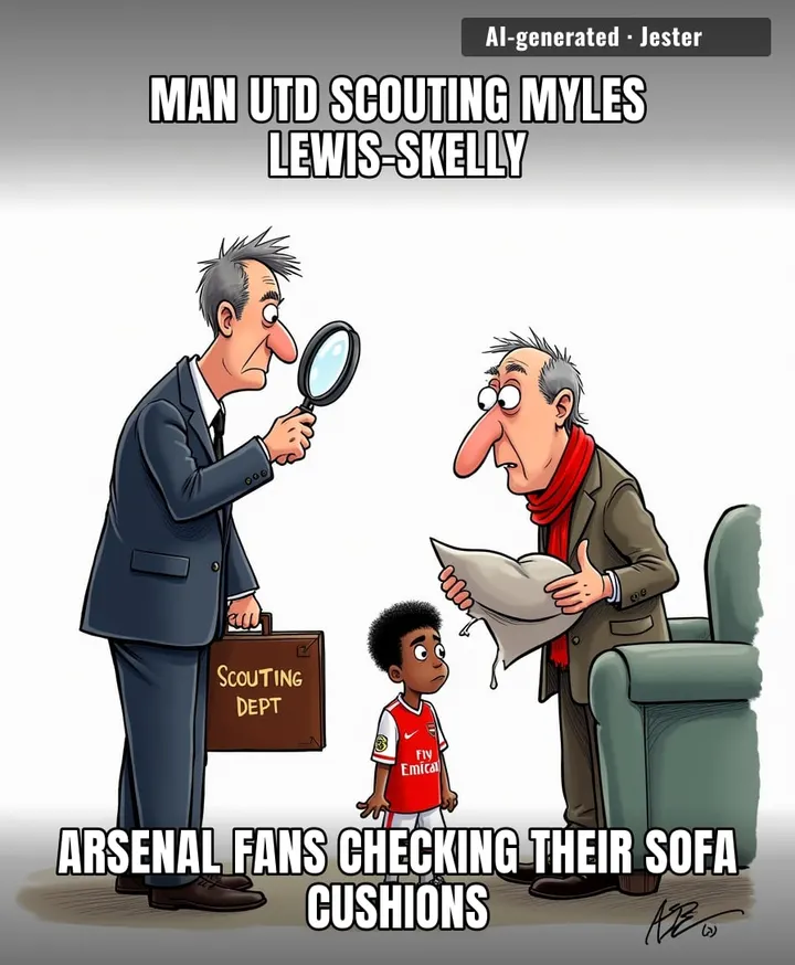 Man Utd's transfer strategy is just buying Arsenal's bench and hoping the grass is greener on the other side of the bench.