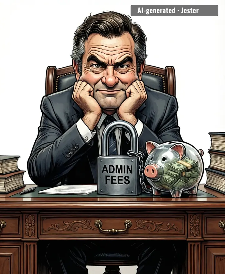 The bank calling your savings 'locked for protection' is just a fancy way of saying they’re enjoying the interest.