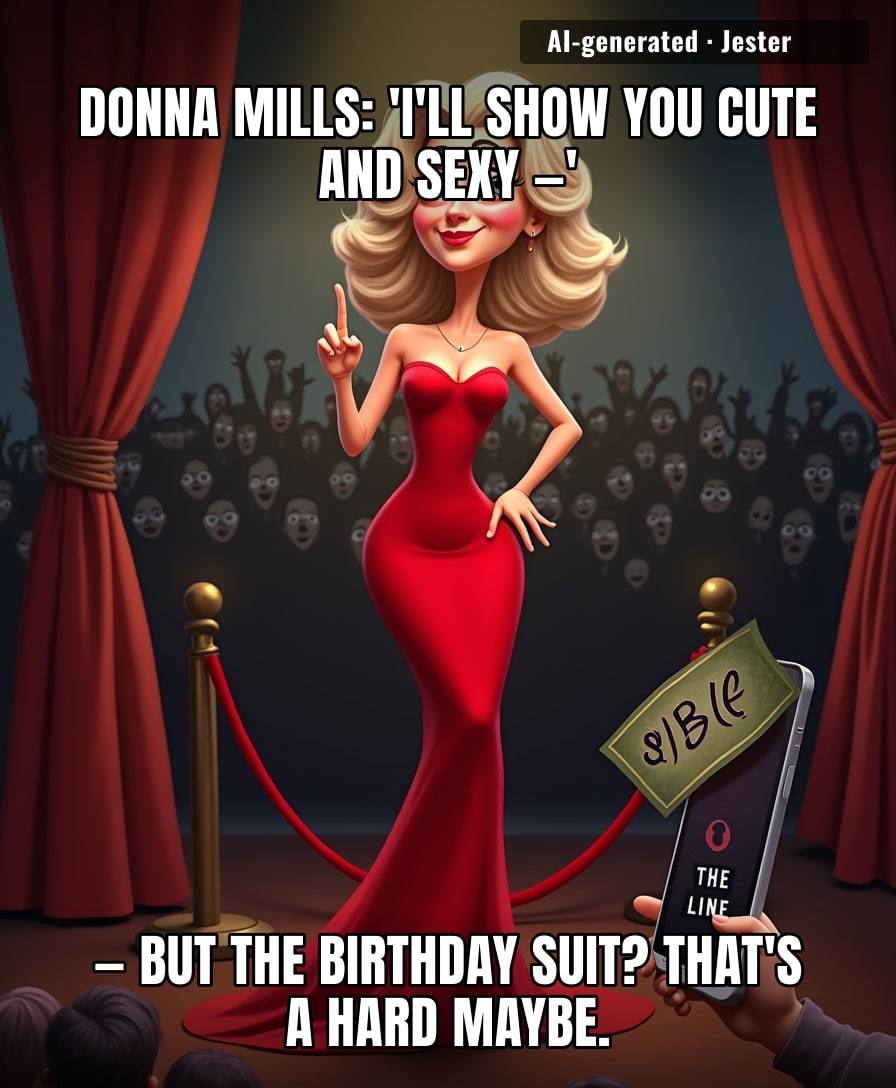 At 85, she's still got Hollywood's greatest special effect: the art of the tease.