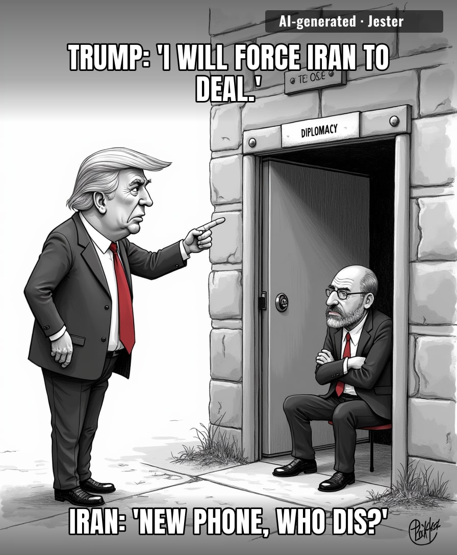 Trump is trying to win a game of chicken against a country that has been playing hardball since before his first skyscraper was built.
