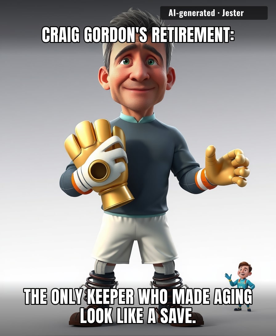 At 41, Craig Gordon's knees finally filed for retirement before he did.