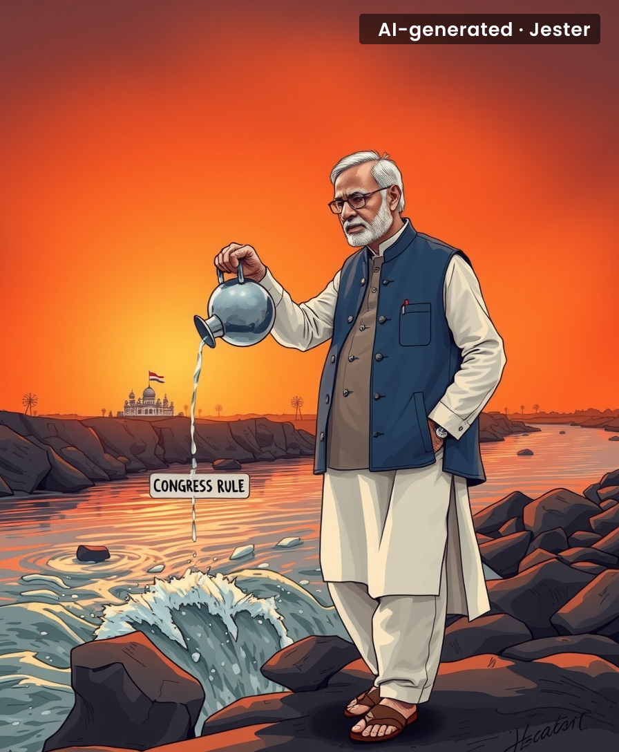 The Tungabhadra Committee is now just another tool for Modi to waterboard his political opponents.