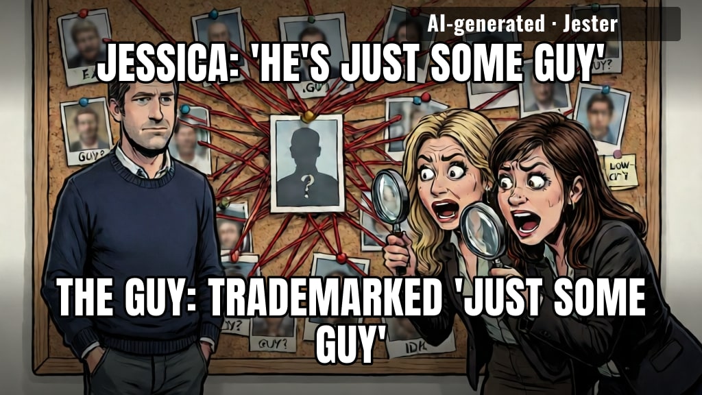 her type is a man with no Wikipedia page and a strong jaw