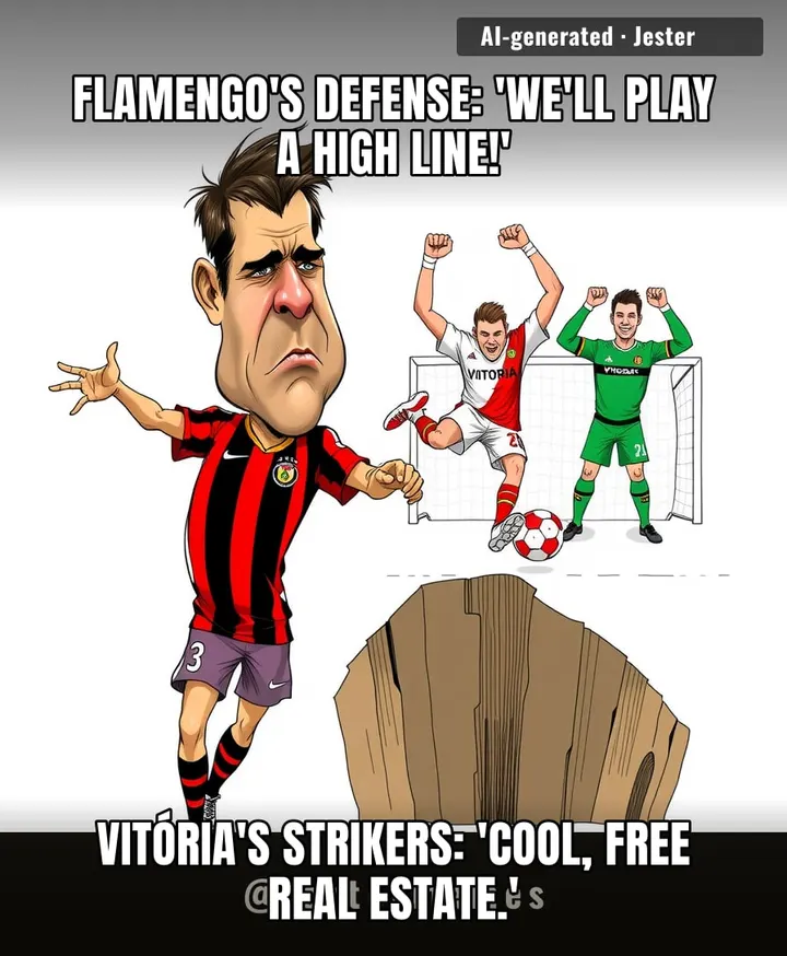 Flamengo’s backline parted so often, the opposition thought it was a red carpet—no paparazzi, just goals.