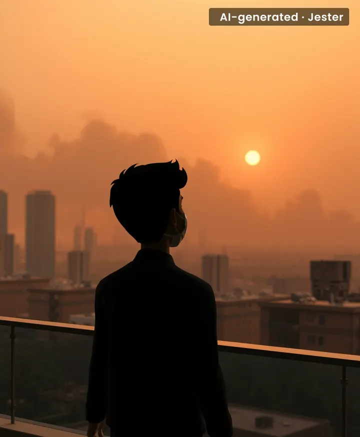 A reminder that climate-driven wildfires now affect millions far from the flames.