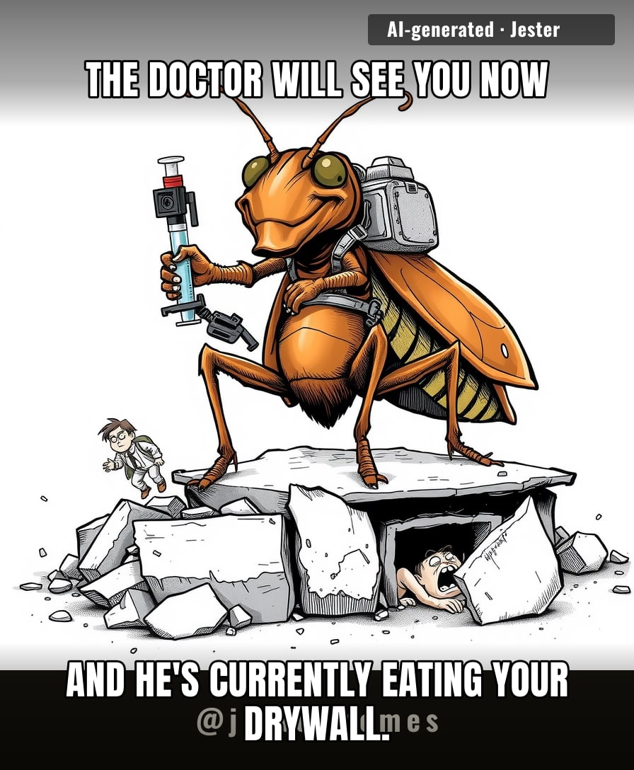 Finally, a use for Australia's giant roaches that doesn't involve screaming.