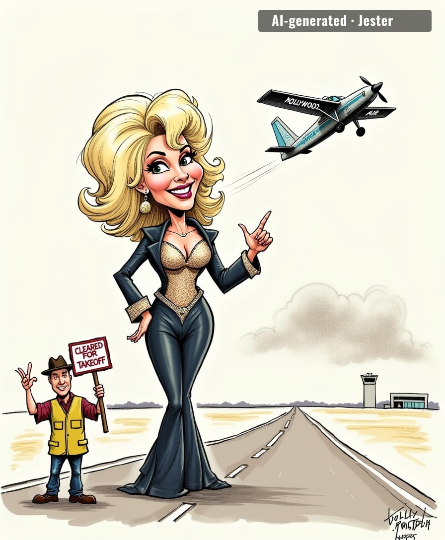Finally, a runway as famous as the woman who's had two of them for 50 years.