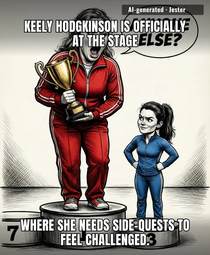 When you are so fast that your biggest obstacle is just finding a human who also runs fast.