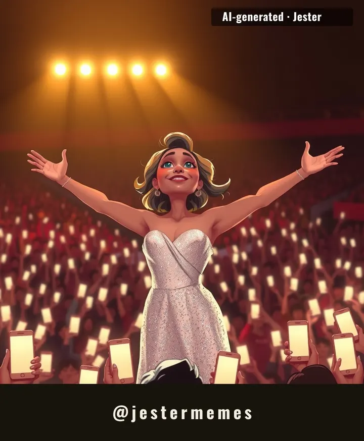 Six years away and she still hits every note — the arena held 33,000 people and all of them were crying by song two.