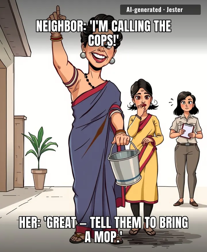 Some people send their husband's mistress a strongly worded text. This queen went straight to the septic tank.