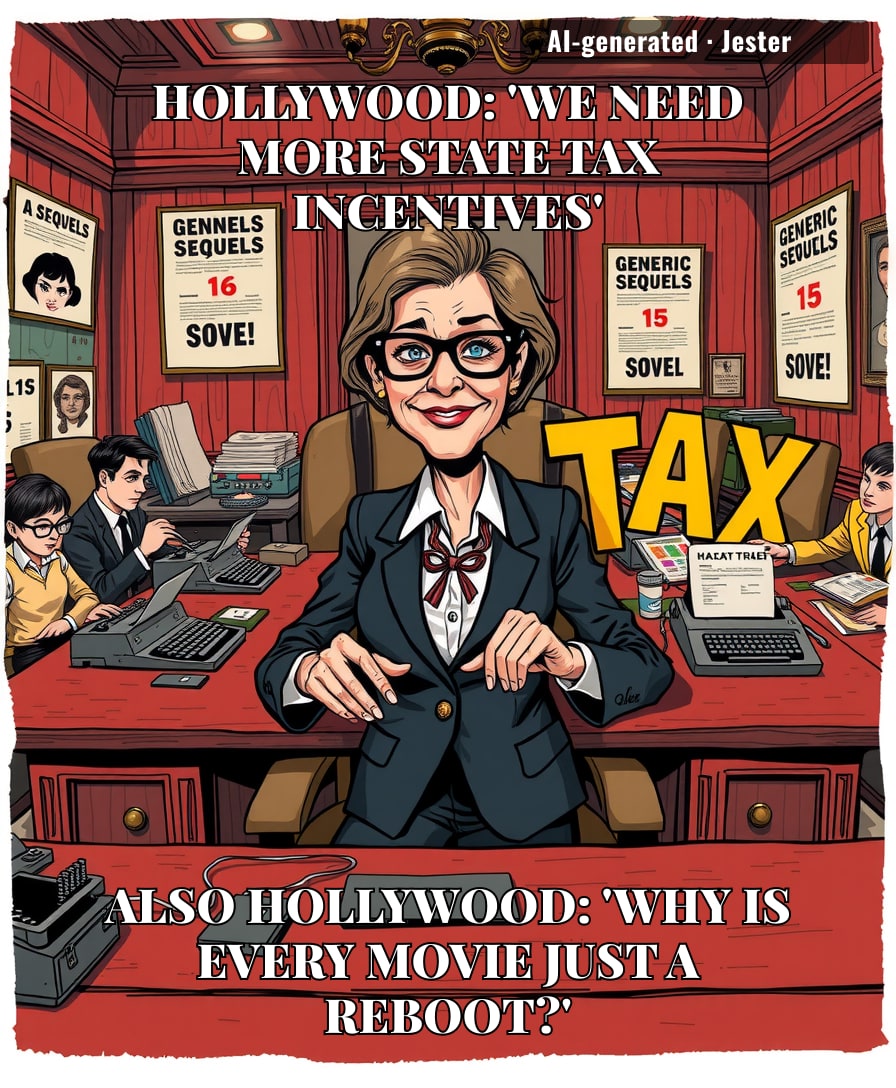 Imagine needing a taxpayer-funded bribe to remember how to write an original script.