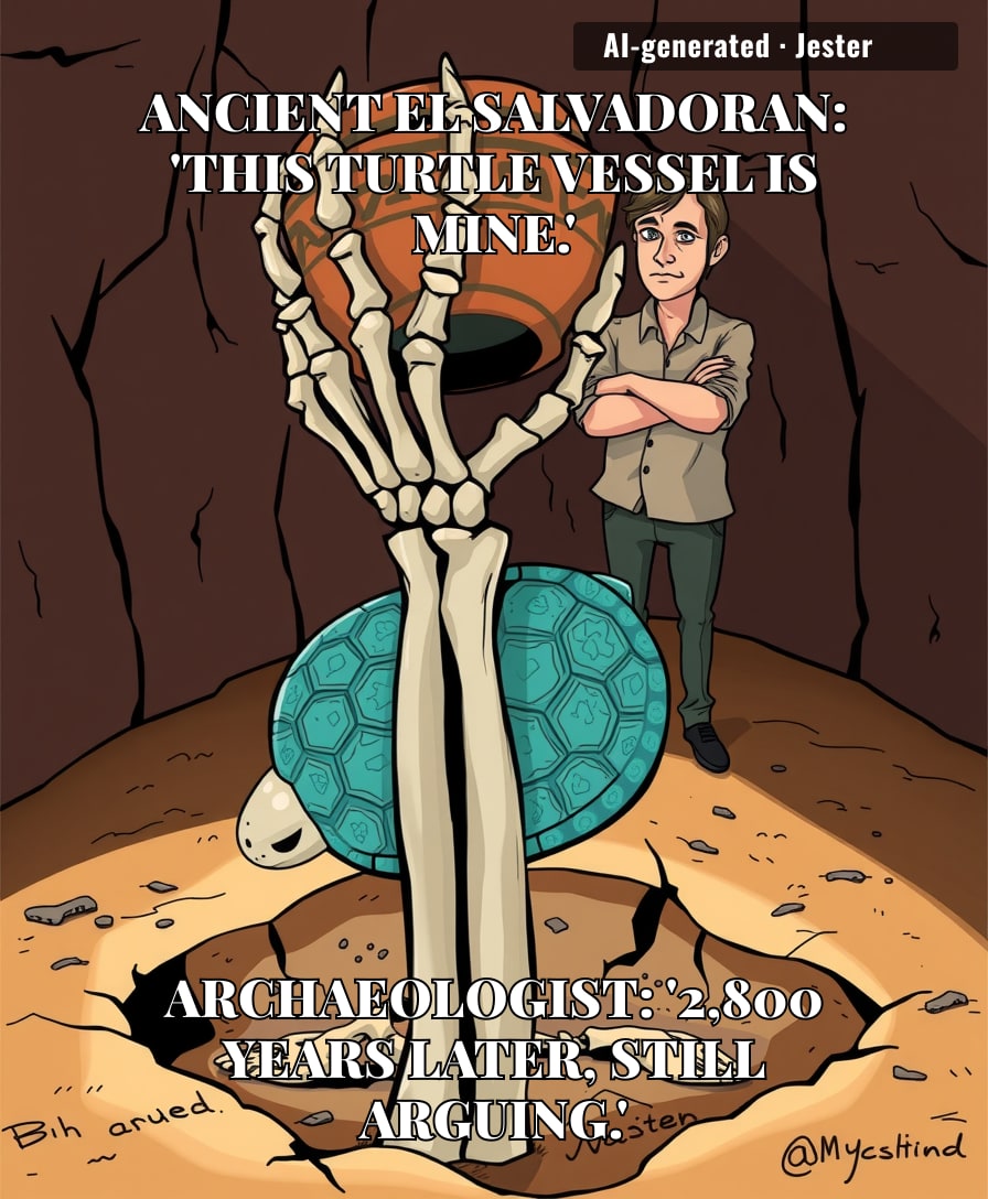 Archaeology confirms the ancient world's first documented 'I told you I'm keeping it' moment.
