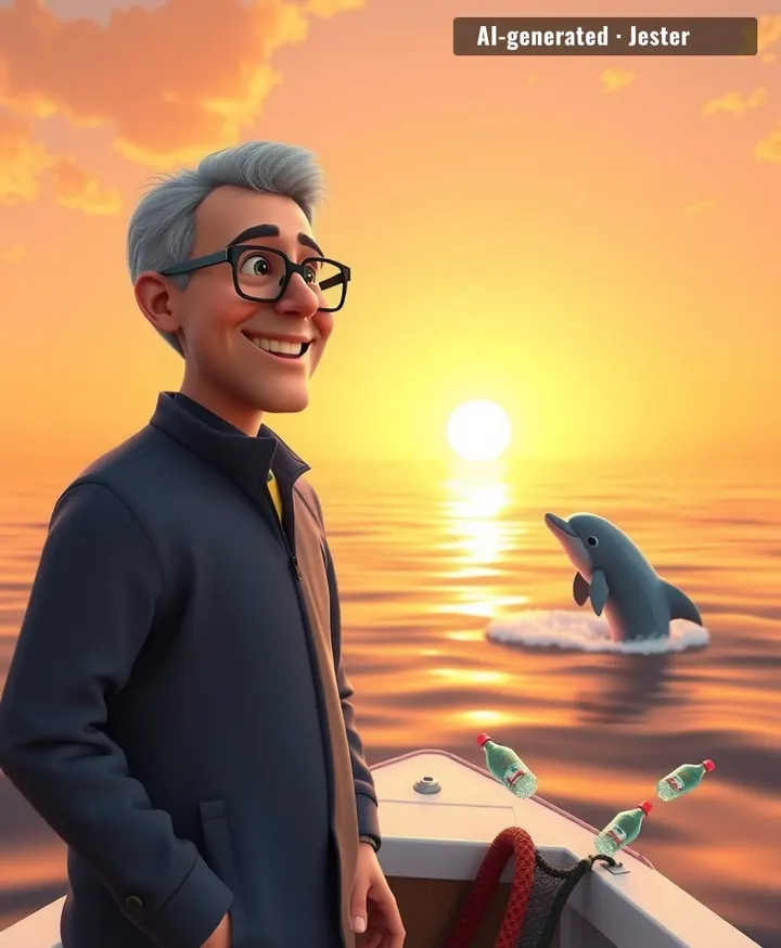 Who knew the solution to dolphin bycatch was just recycling and a little pocket of air?