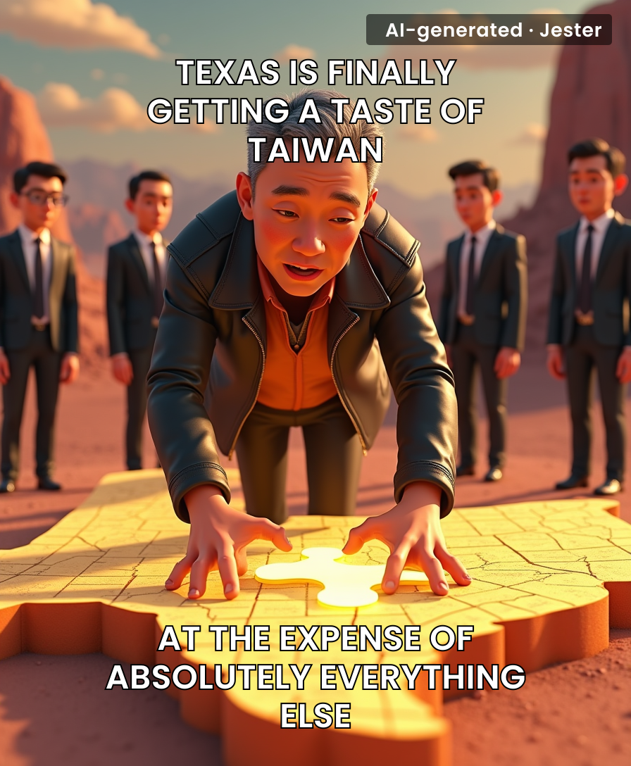 Jensen Huang is currently speedrunning the 'World Tour of Tax Breaks' like he's trying to win a global scavenger hunt for the cheapest electricity.