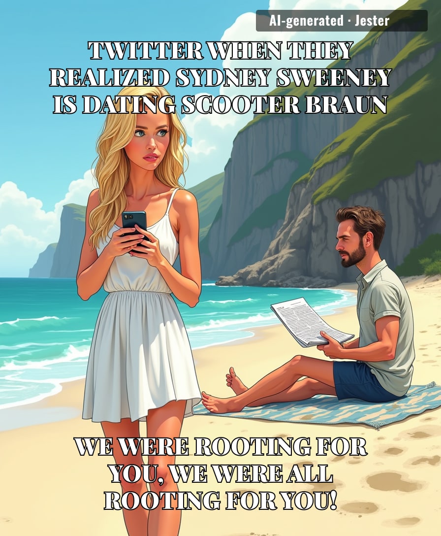The only thing more surprising than Sydney Sweeney dating Scooter Braun is that he didn't ask her to sign an NDA before the first date.