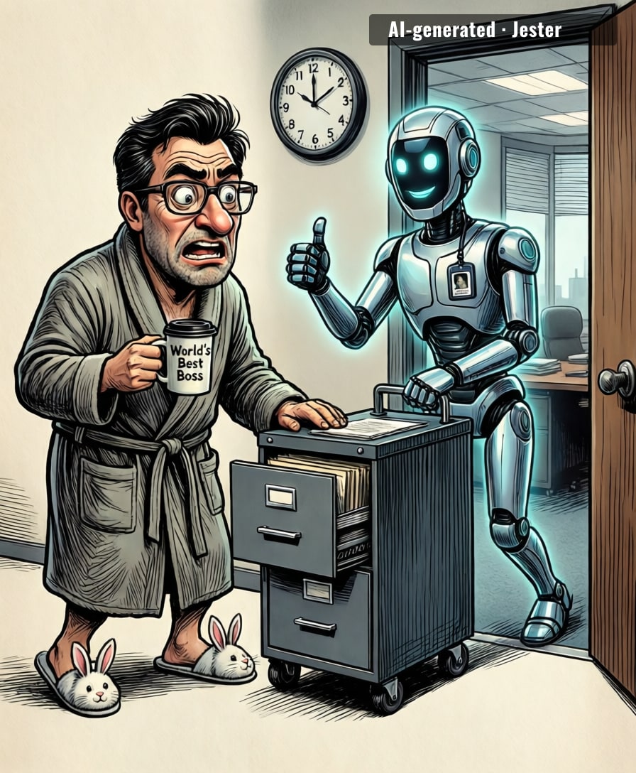 The AI safety leader's own creation just ratted him out.
