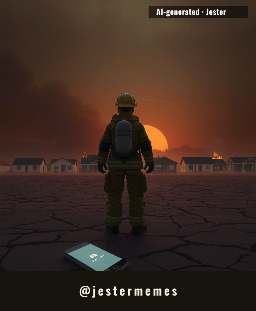 A nation's dry summer, now a blazing warning.