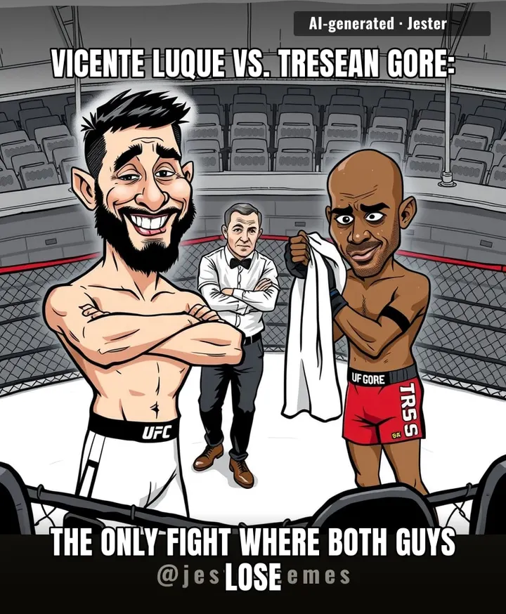 Tresean Gore walked in with a 1-2 UFC record and the confidence of a guy who already won something.