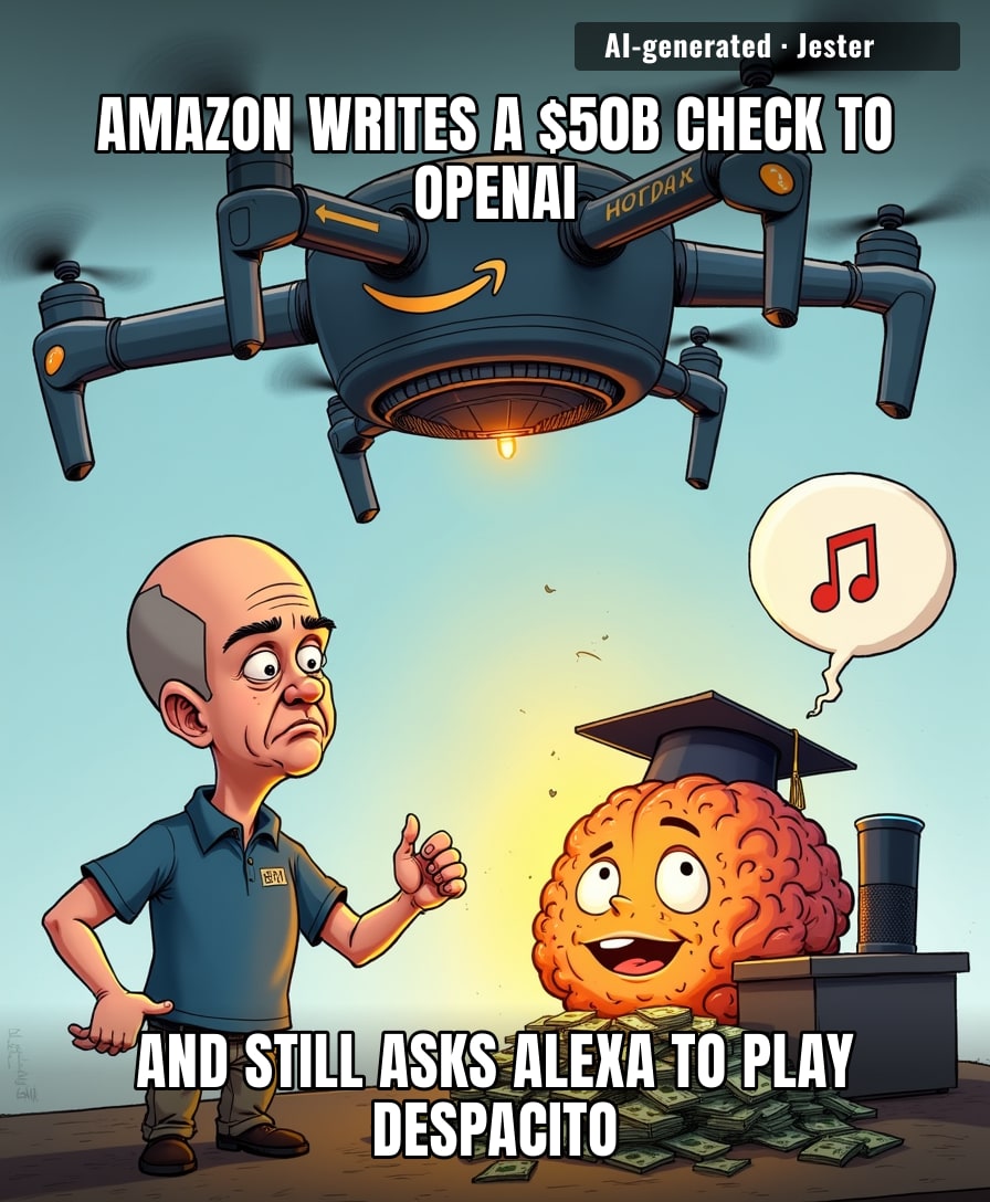 Amazon just paid $50B to be the guy who pays for the wedding and still has to bring the gift.