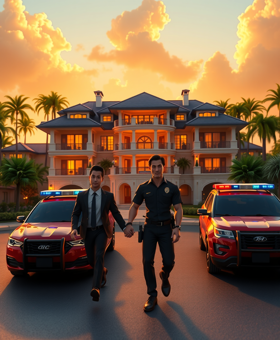 ANDREW TATE WAS PULLED FROM HIS MIAMI COMPOUND. BRITAIN WANTS HIM BACK.