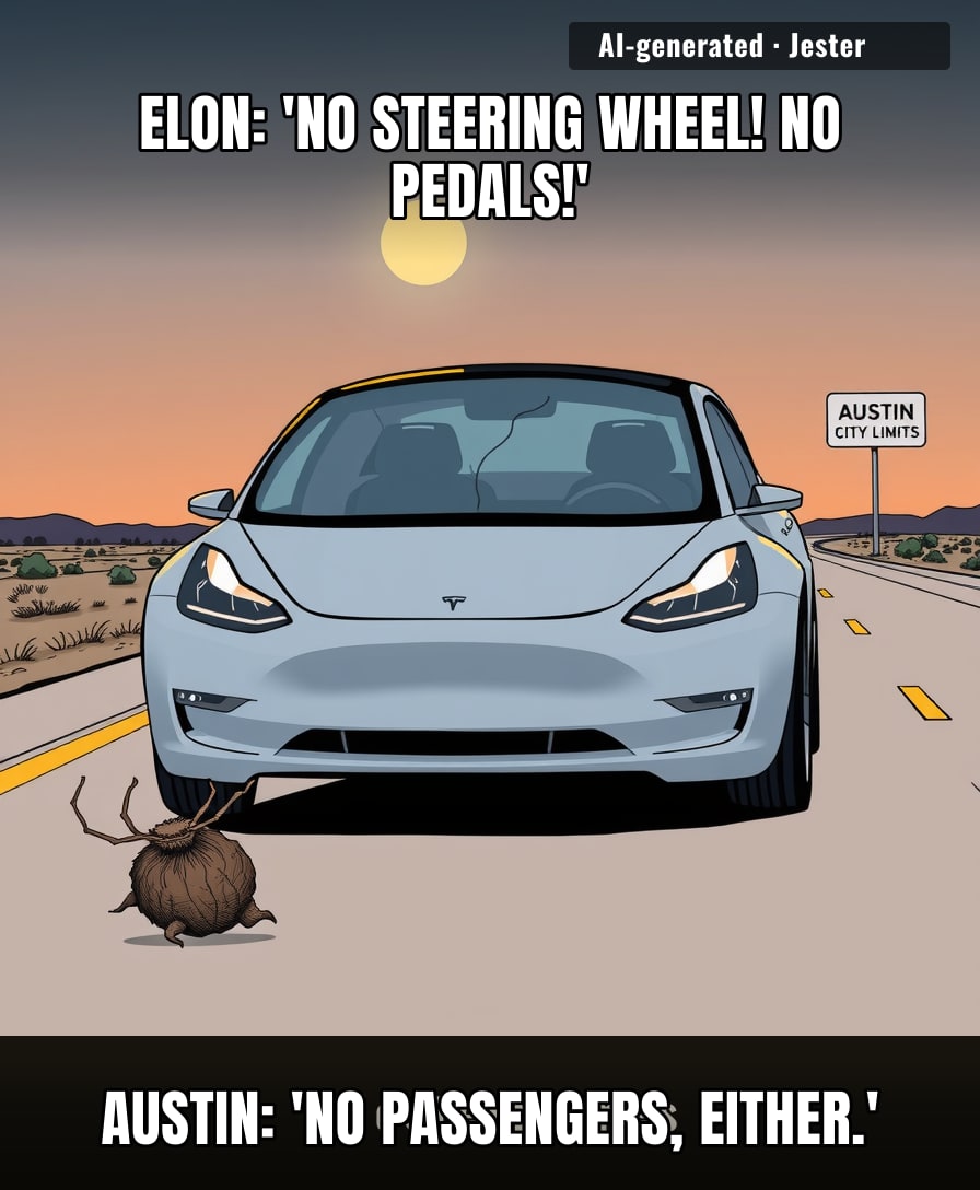 Tesla's robotaxi launch was so quiet even the cars didn't show up.
