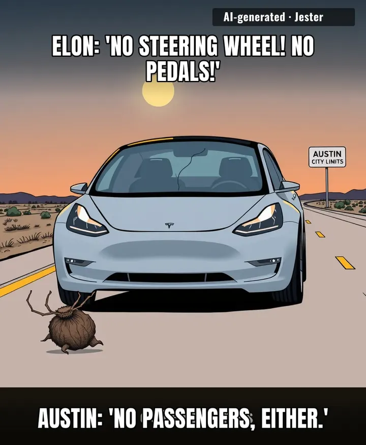 Tesla's robotaxi launch was so quiet even the cars didn't show up.