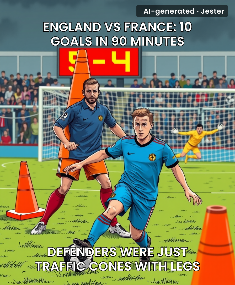 Why bother defending when you can just focus on outscoring? That's not football, that's 5-a-side gone rogue.